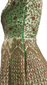 Mint Embroidered Anarkali - Preserve