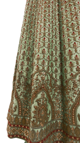 Mint Embroidered Anarkali - Preserve