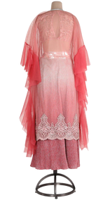 Pink Shimmer Lehenga Set - Preserve