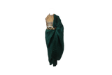 Bottle Green Pre-Draped Sari - Preserve